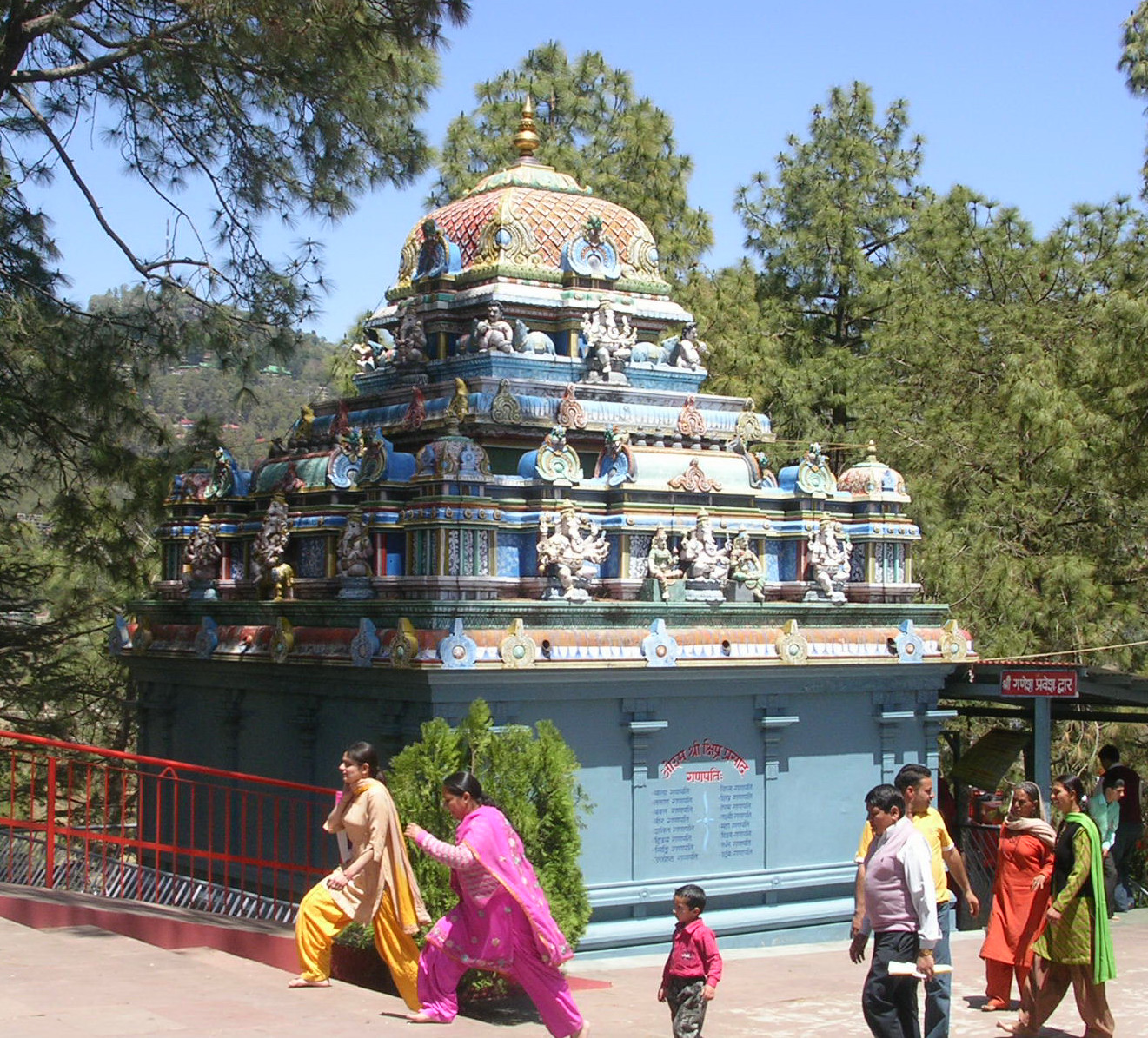 Hindu Temple in Shimla