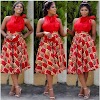 Aso Ebi Styles: Amazing Ankara Style short Gown