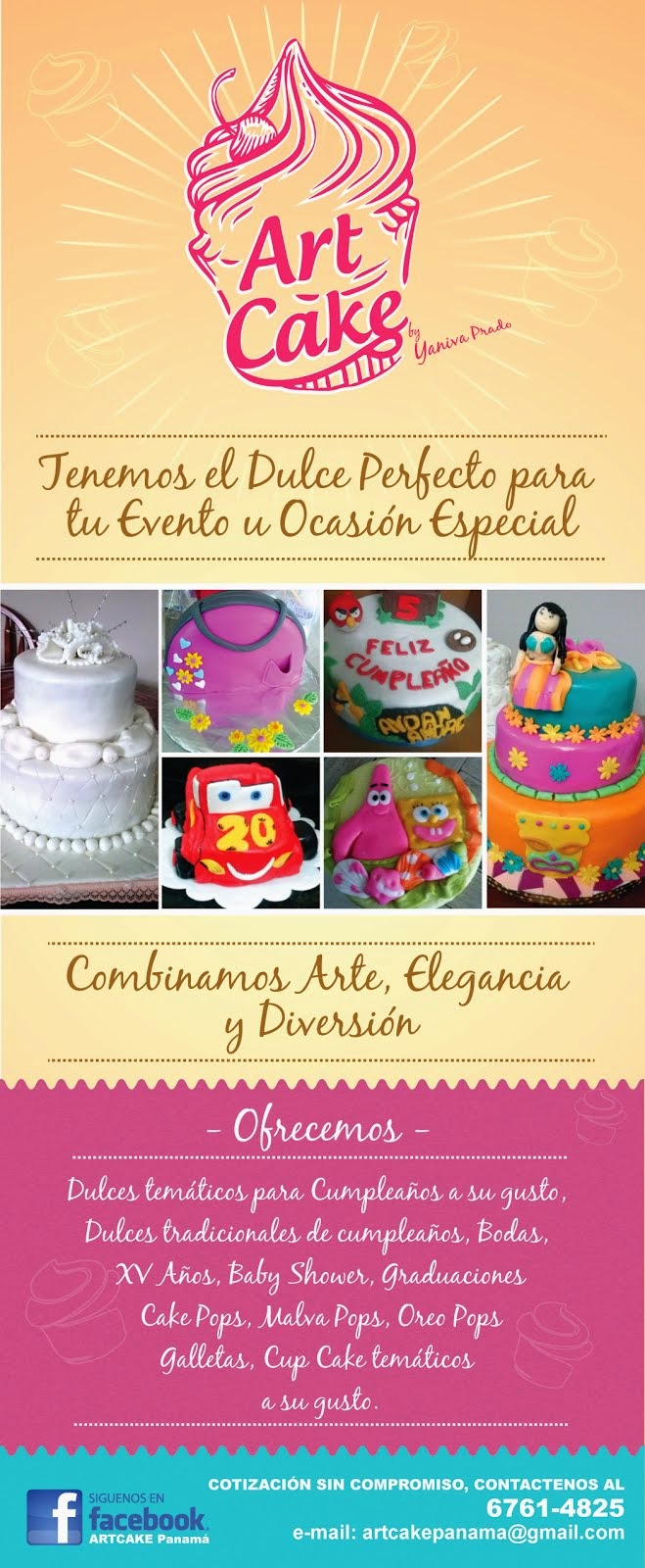 Bazar de creativos: Art Cake by Yaniva Prado