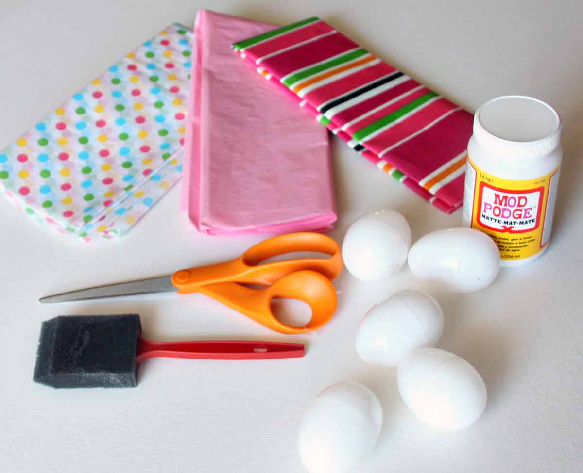 SweeterThanSweets Tissue Paper Easter Eggs Tutorial