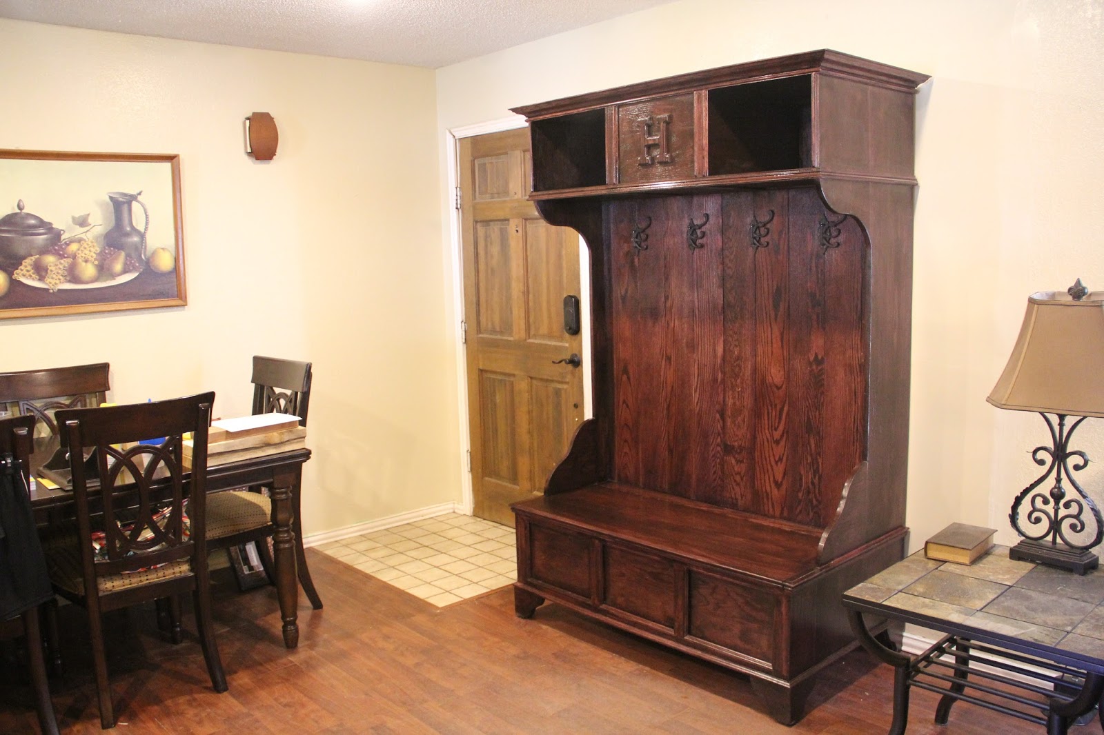 Rusty Hinge Hall Tree/Gun