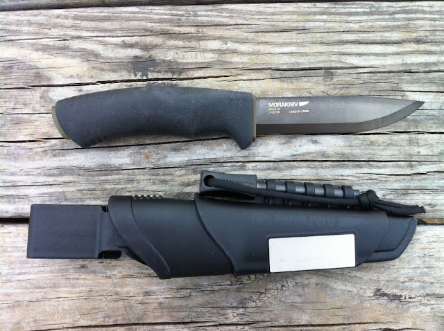 MORA of Sweden Bushcraft Survival Knife BLACK SEA