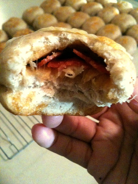 WRIGHT ONE'S: pepperoni rolls