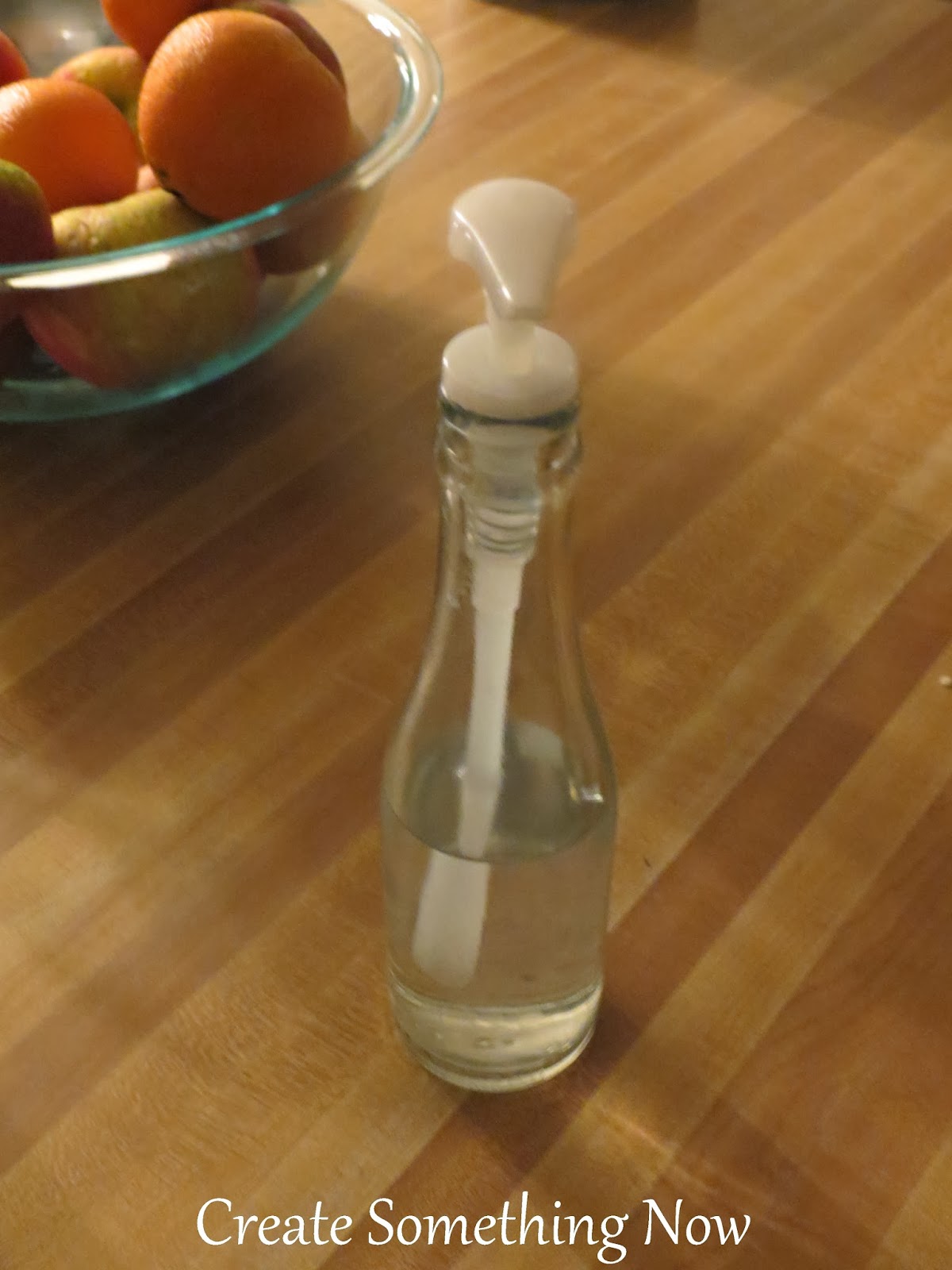 Create Something Now Wine Bottle Soap Dispenser