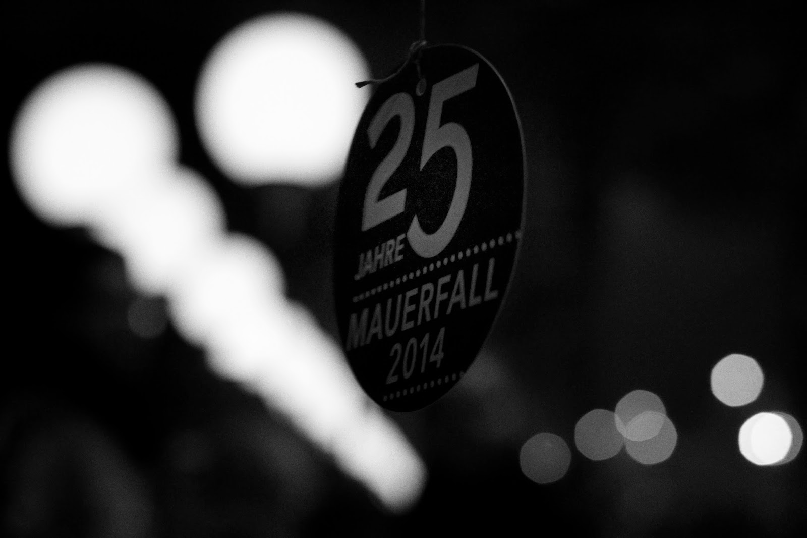 Fine Art Fotografie 25 Jahre Mauerfall Lichtgrenze Berlin 2014