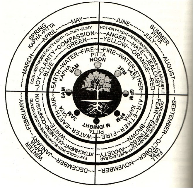 Ayurvedic Chart