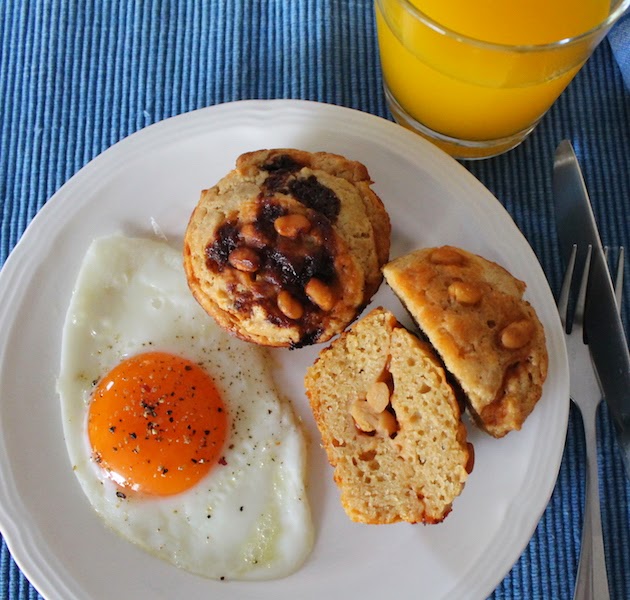 Food Lust People Love Beans on Buttery Marmite Toast Muffins MuffinMonday