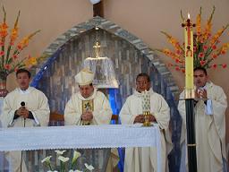 . Monseñor Carrión Pavlich celebró su XII aniversario como