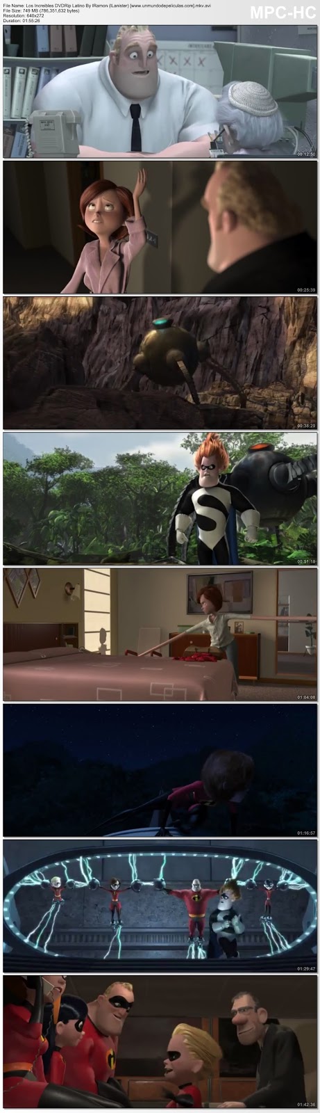 Capturas de la película.