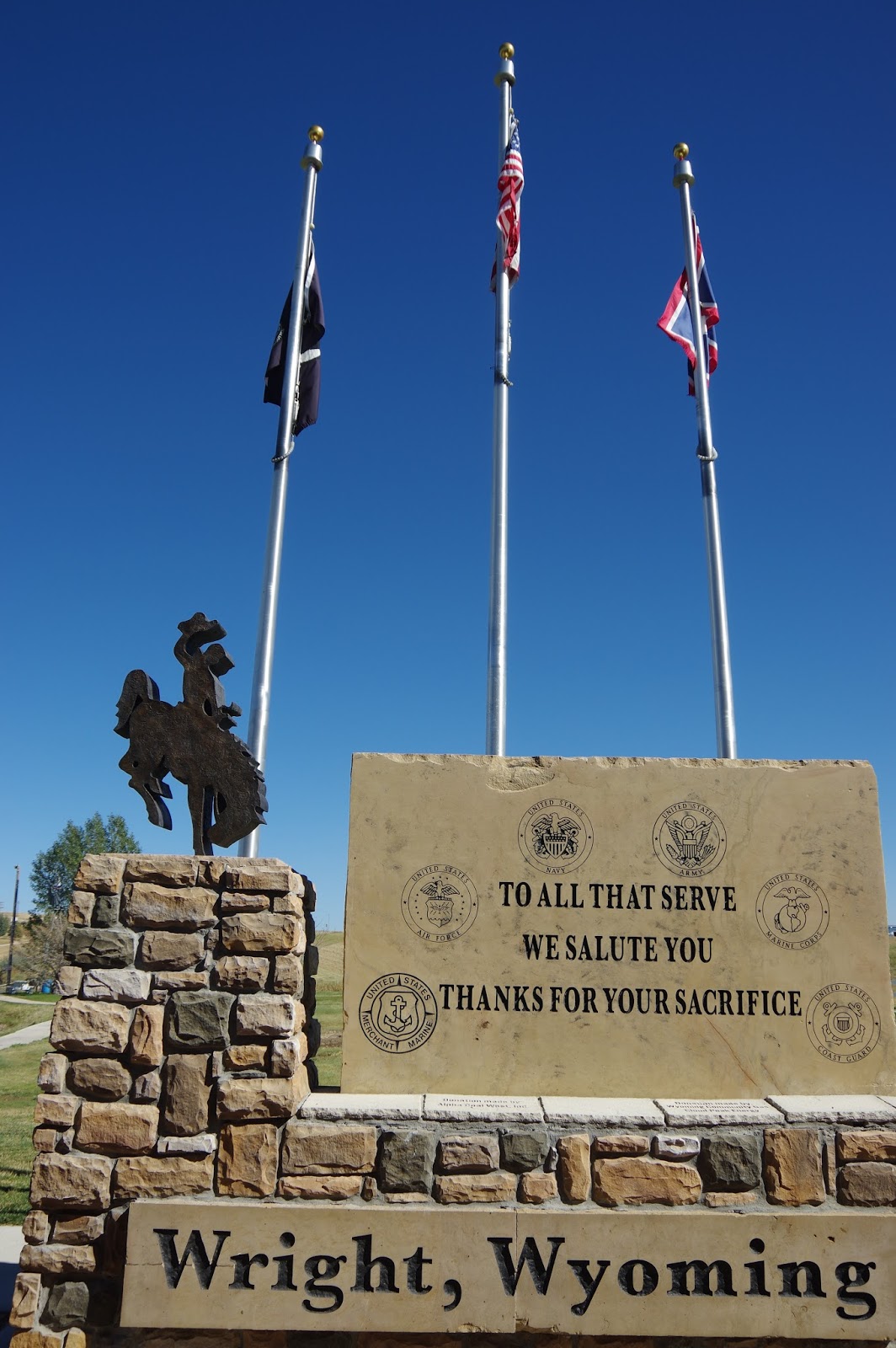 Some Gave All Veterans' Memorial, Wright Wyoming