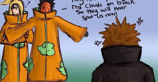 Funny Naruto Meme - Manga Memes: How Akatsuki Blends in