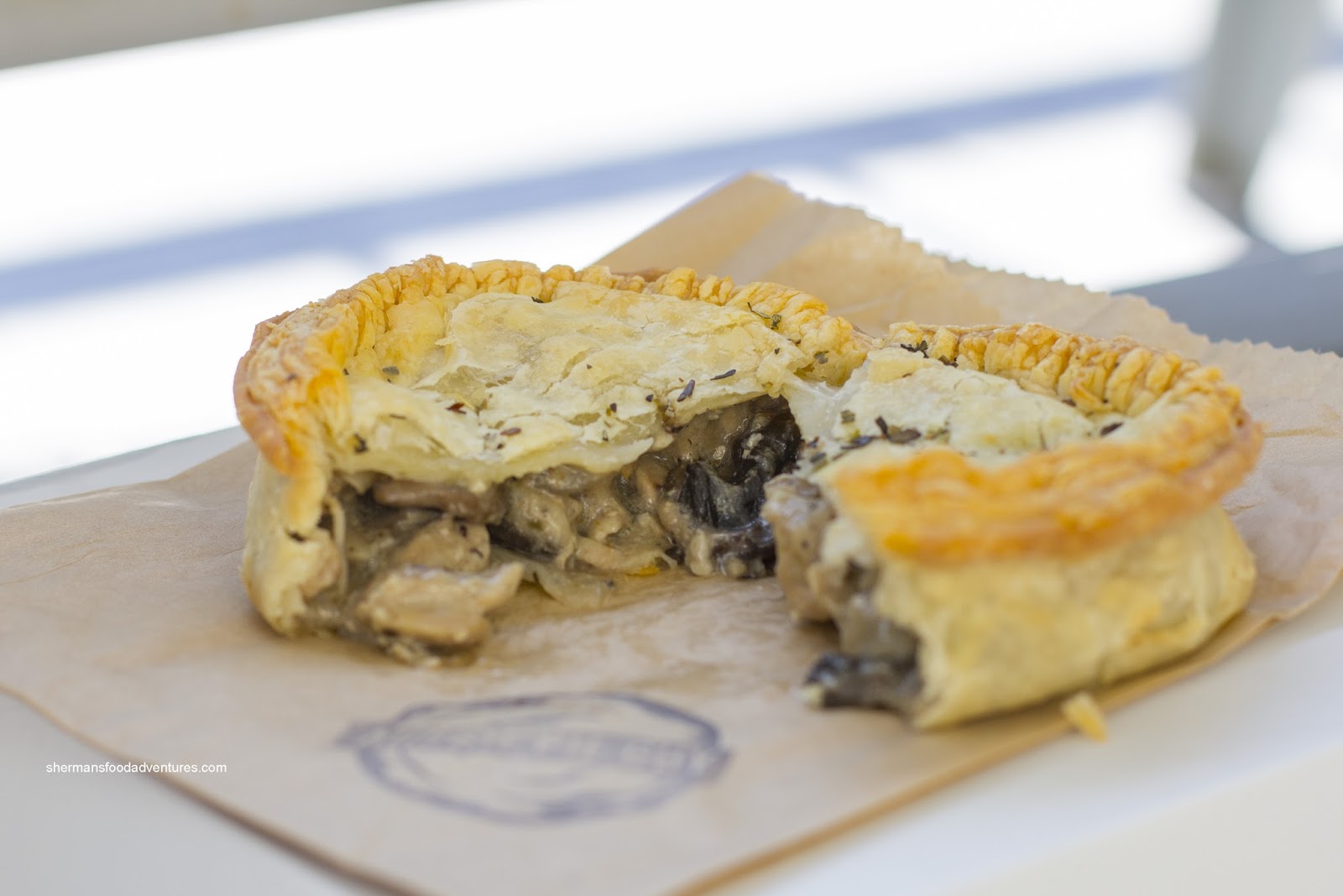 Sherman's Food Adventures Aussie Pie Guy