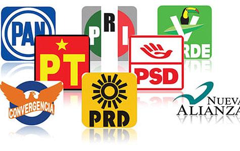 LISTA DE LOS PARTIDOS POLITICOS lista de los partidos politicos: