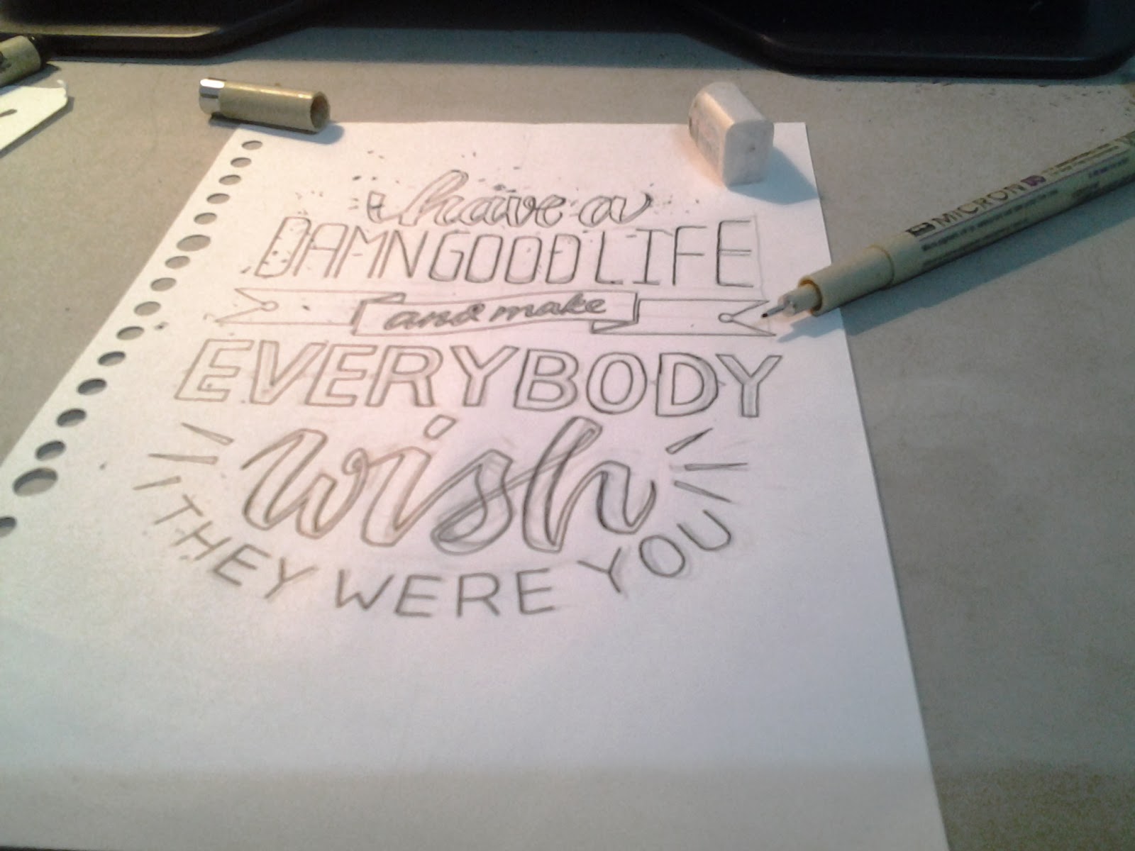 How to Hand Lettering Laurensius Adi Design and Lettering