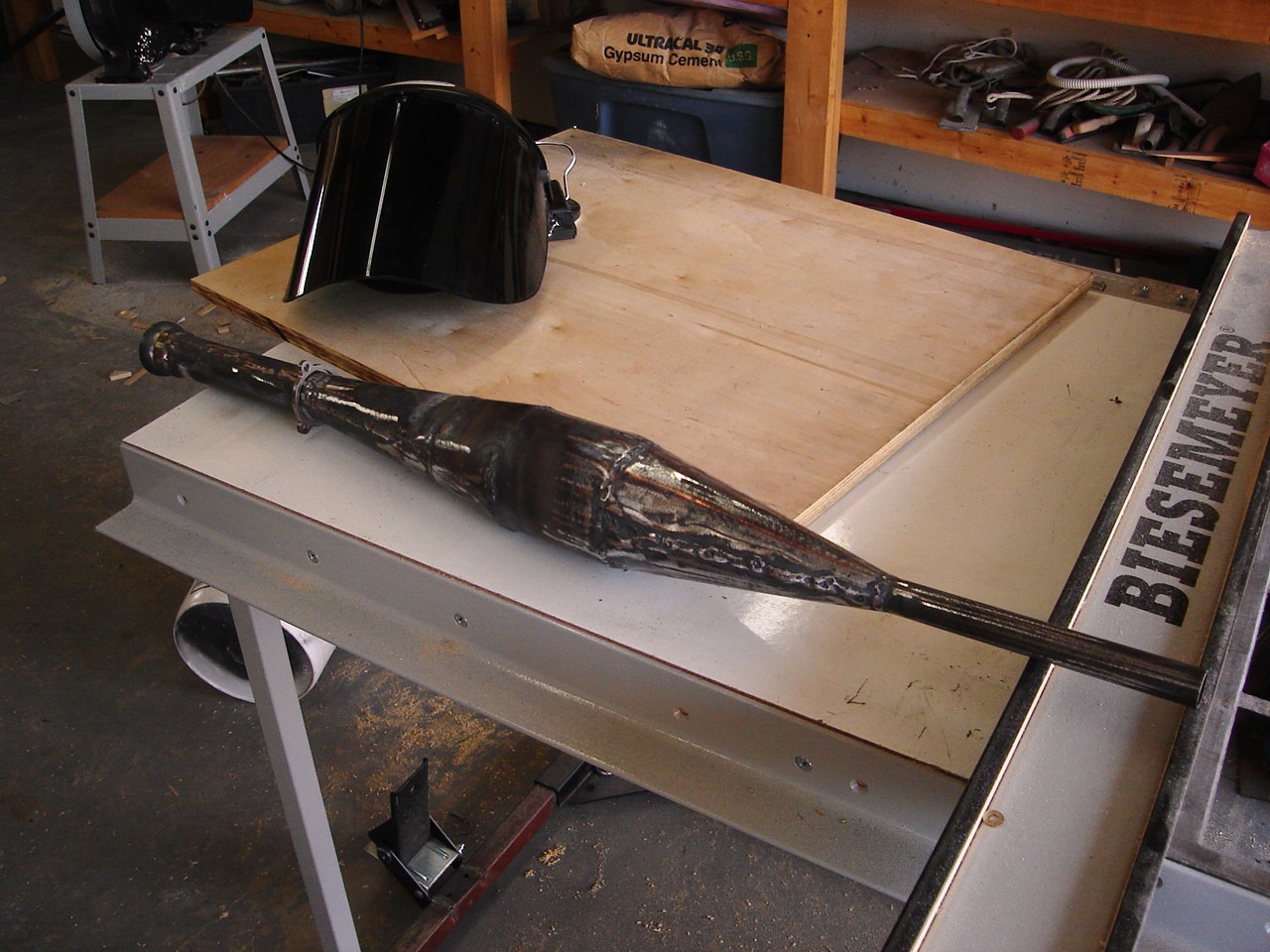 Robin Ultralight 2 stroke exhaust design and build