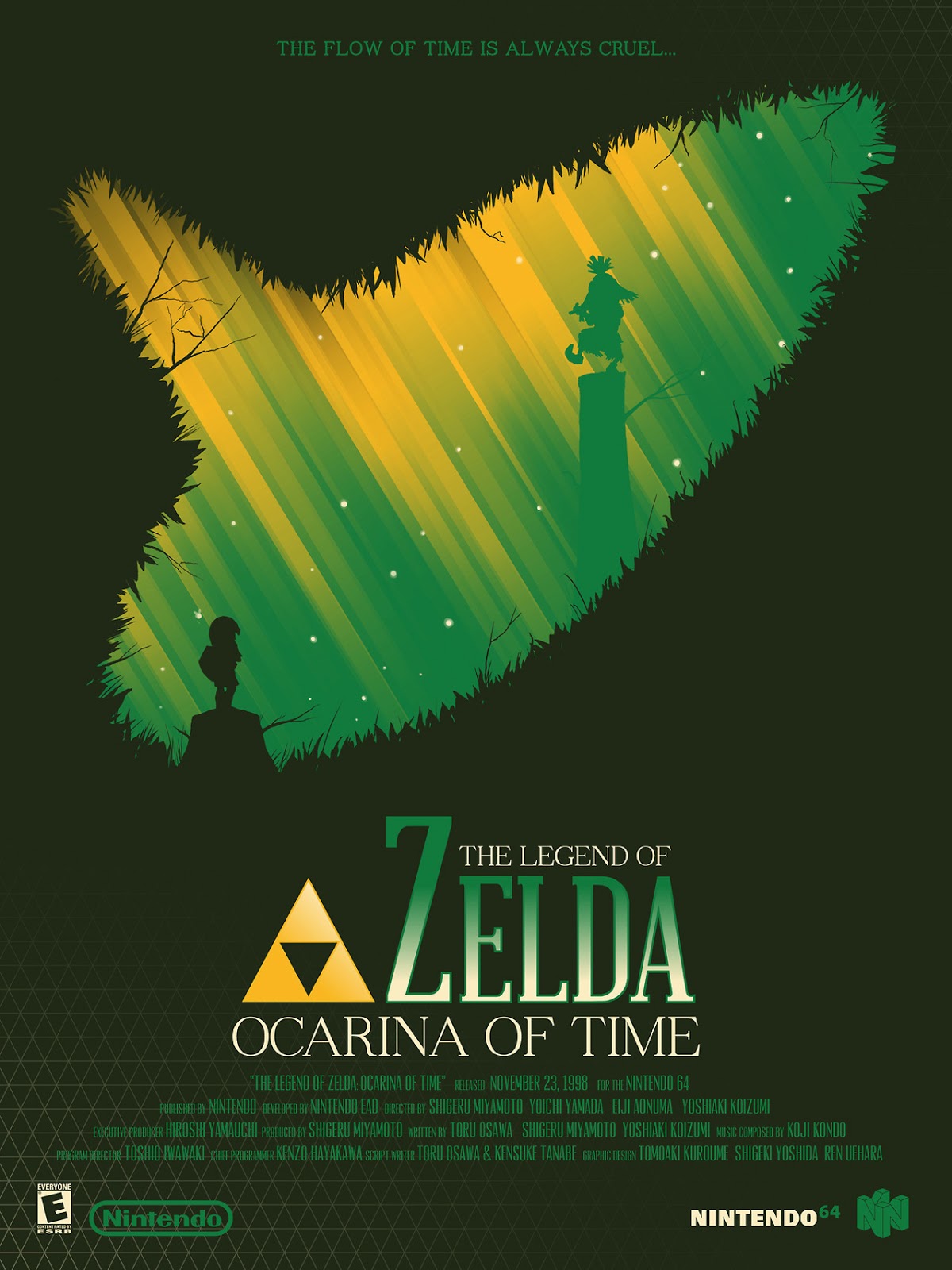 The Geeky Nerfherder: Cool Art: 'The Legend Of Zelda' Posters by