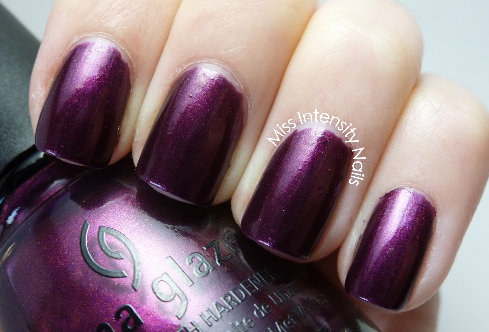 Miss Intensity Nails Swatch China Glaze Stella