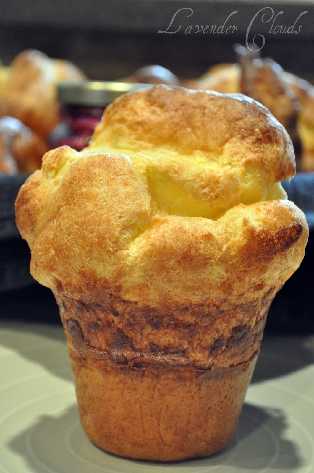 Lavender Clouds Popovers