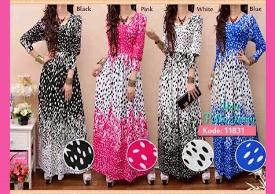 Contoh desain dress unik cantik elegan imut dan menarik