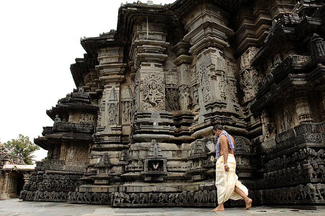Hoysala architecture en kerala en Inde du sud