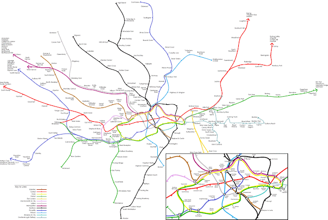 London Underground Tube Map