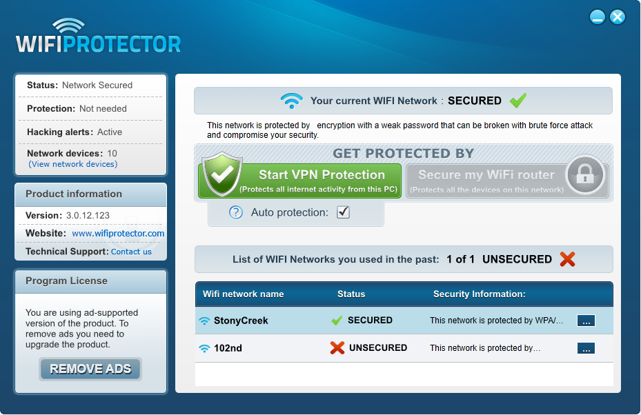 برنامج wifi protector لحماية شبكة الواى فاى برنامج wifi protector لحماية شبكة الواى فاى