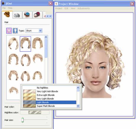 revolucionario simulador de cambio de look online Estilo