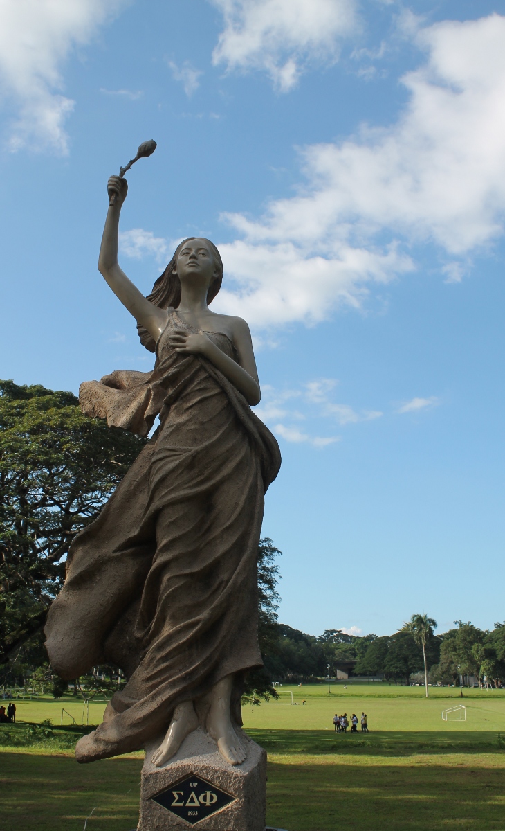 Mike Pua's Blog New Maria Makiling Statue in UPLB