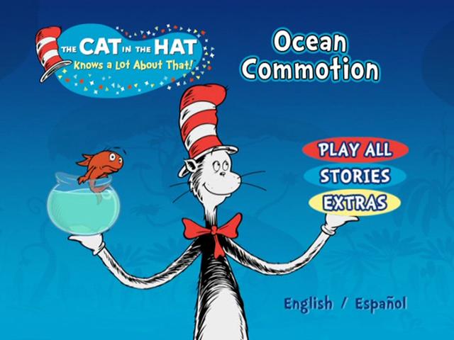 Cat in the Hat Knows a Lot About That Ocean Commotion DVDR NTSC Español Latino Descargar