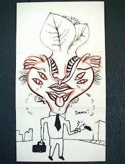 exquisite corpse by Alex Rosmarin, Heidi Cregge Cabra and Alison Tharp