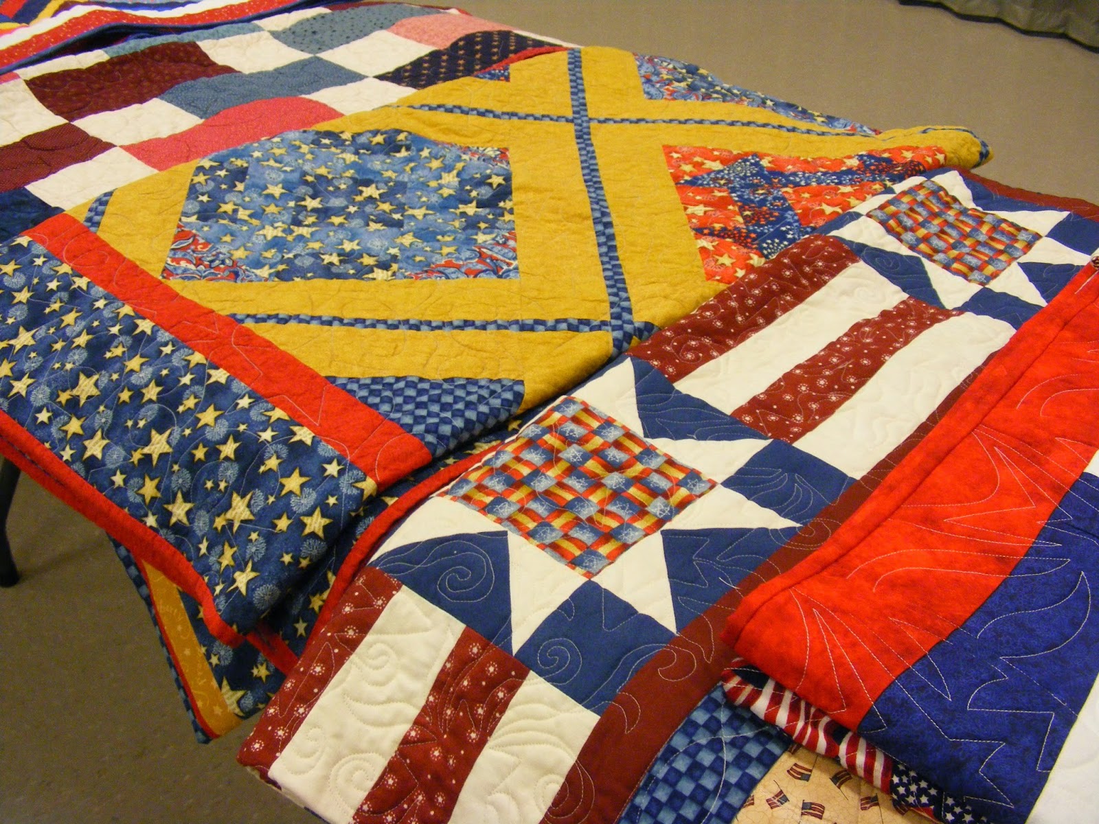 TIA CURTIS QUILTS Quilt Of Valor Ceremony