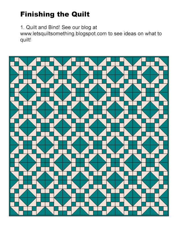 Lets Quilt Something: Jacobs Ladder Free Quilt Pattern - Charm Packs