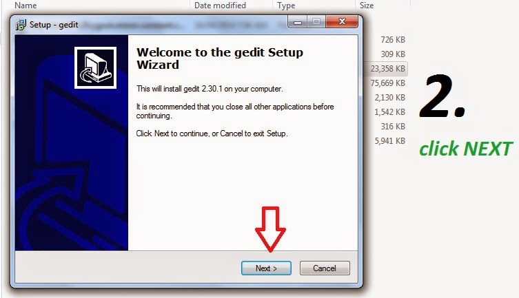 cygwin gedit cygwin gedit