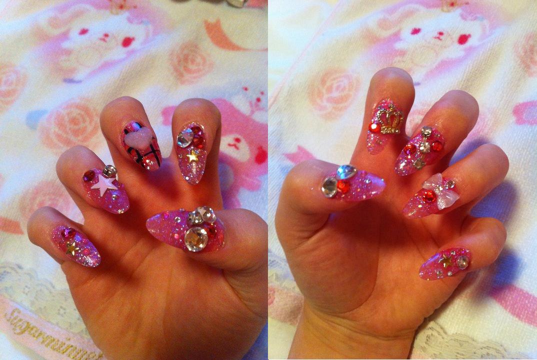 Barbie Inspired Birthday Nails - wide 7