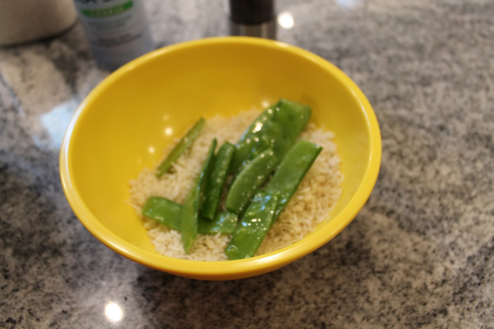 Dinner with the Grobmyers Oven Roasted Sugar Snap Peas