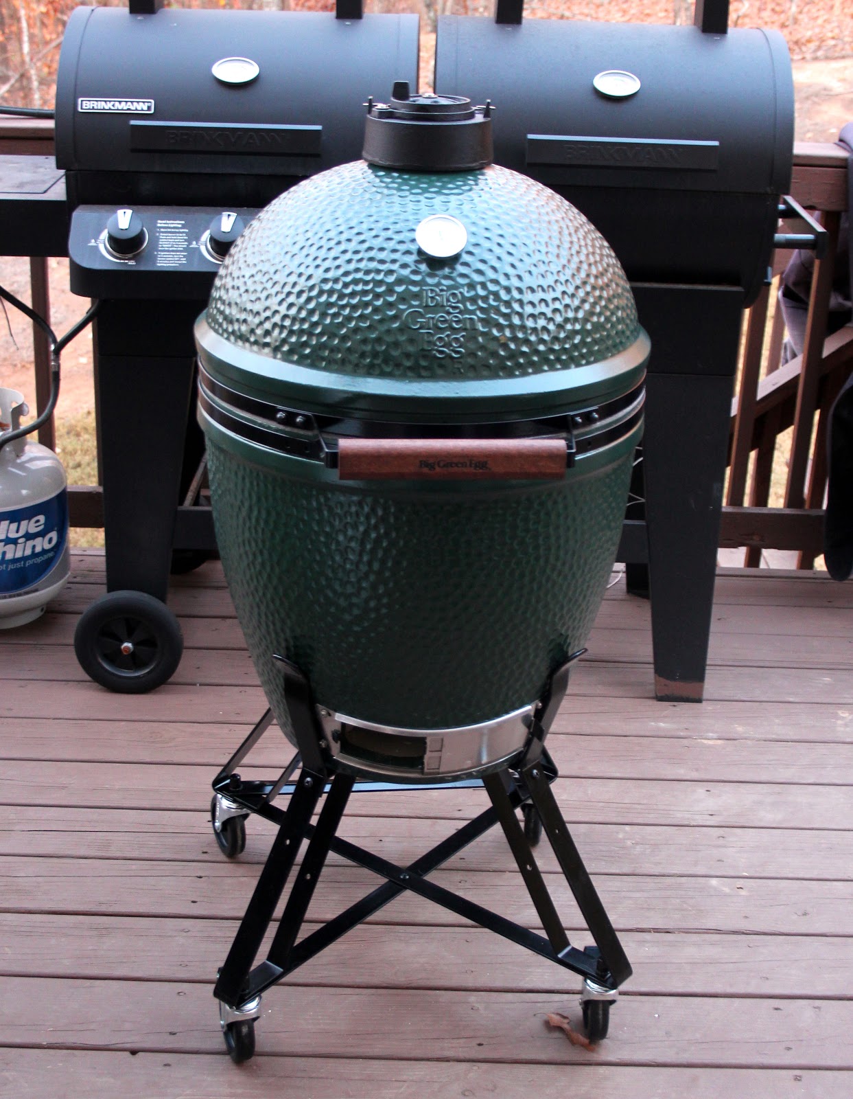 My EnRoute life Santa came early! Now we're cooking on the Big Green Egg