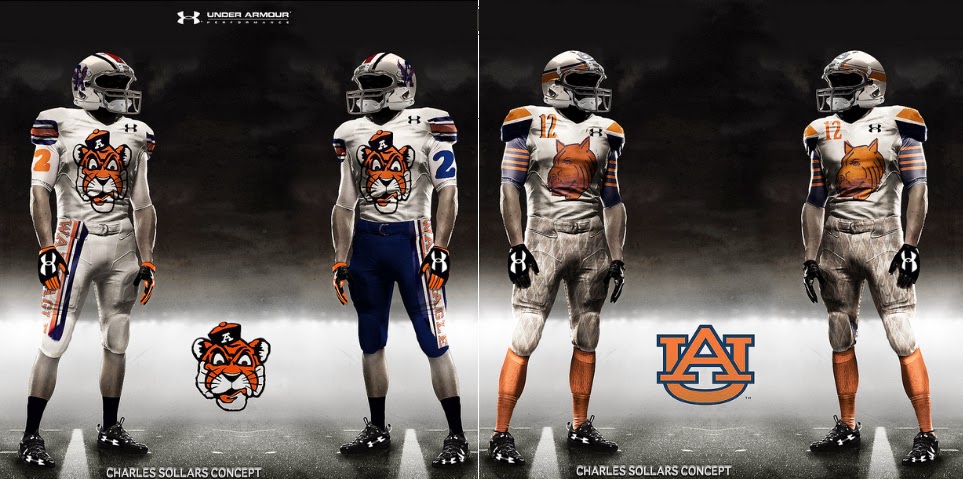 Auburn Football Uniform Concepts Auburn Uniform Database