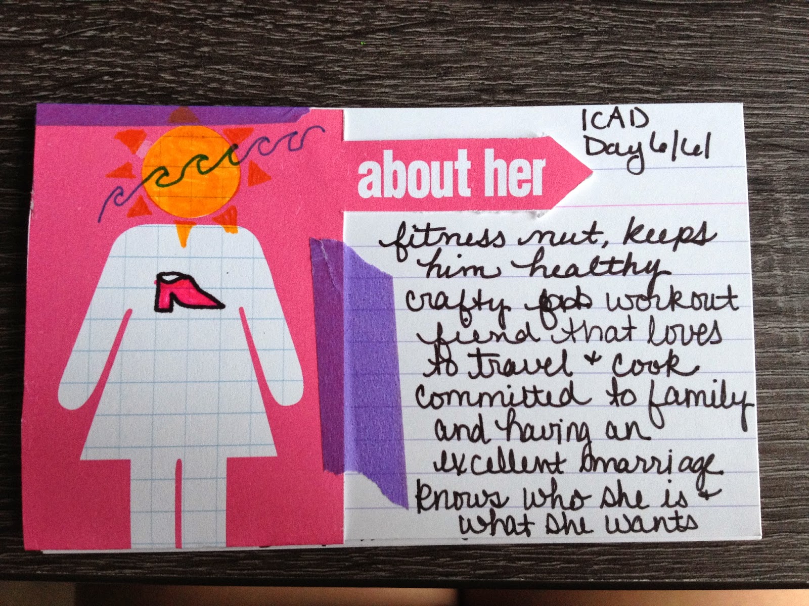Diary of an Urban Housewife Index Card a Day Challenge
