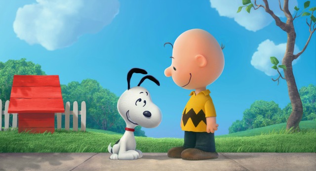 Best friends Snoopy and Charlie Brown are in The Peanuts Movie due in theaters November 6