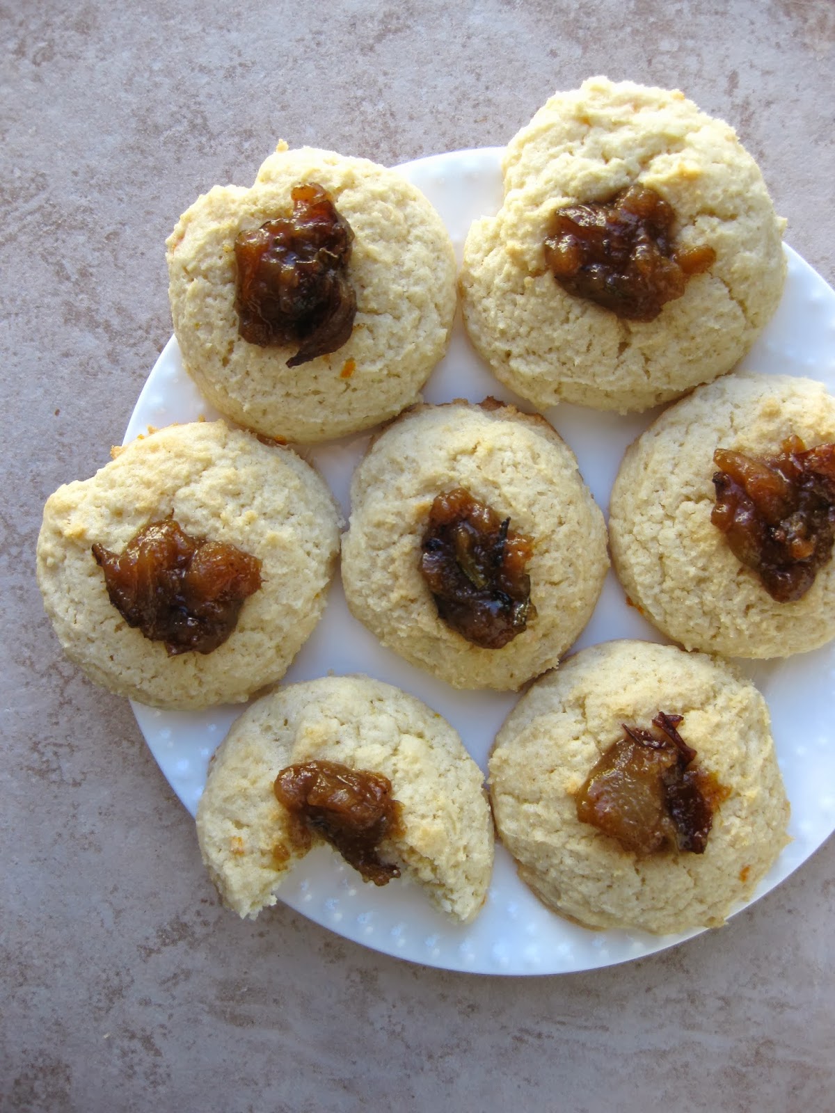 Stew or a Story Goat Cheese Thumbprint Cookies with Homemade Pear Jam