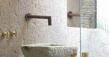 BAÑO RÚSTICO Y ELEGANTE : BAÑOS: Fotos de baños - Videos de decoración