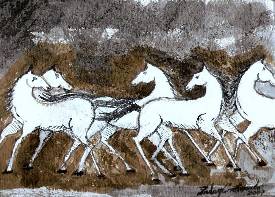 Caballos blancos