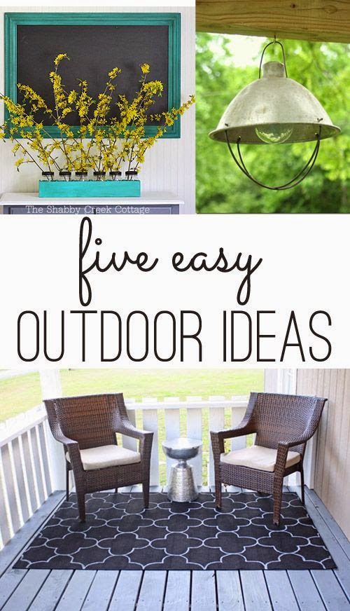 Best DIY Projects Five easy outdoor DIY ideas