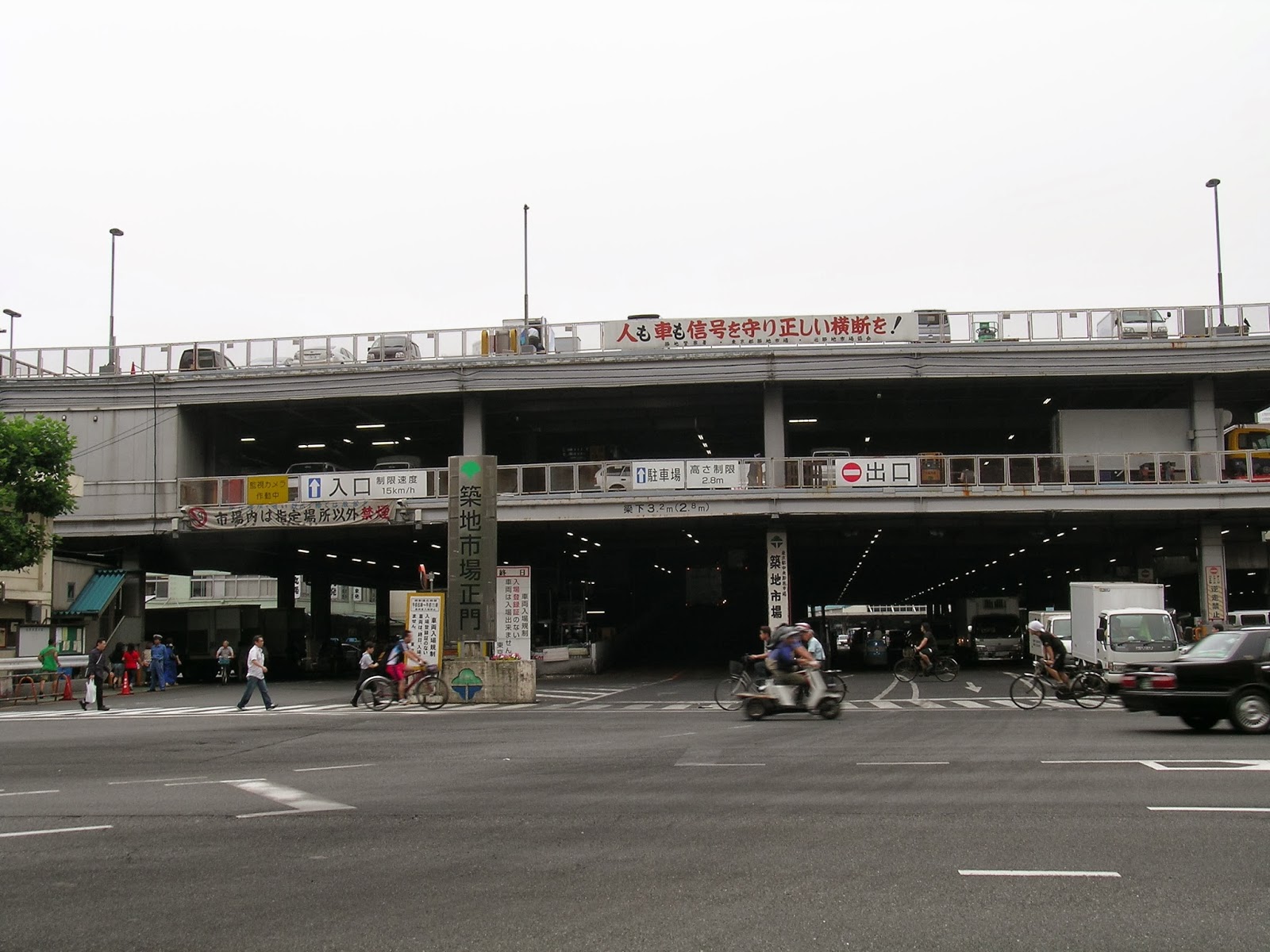 陽光和雨的交會處 11 6 23東京旅行第五天 築地市場