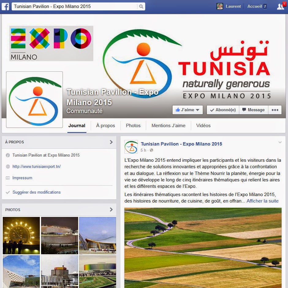 Expo 2015 Milano Blog: To follow the project of Tunisia pavilion