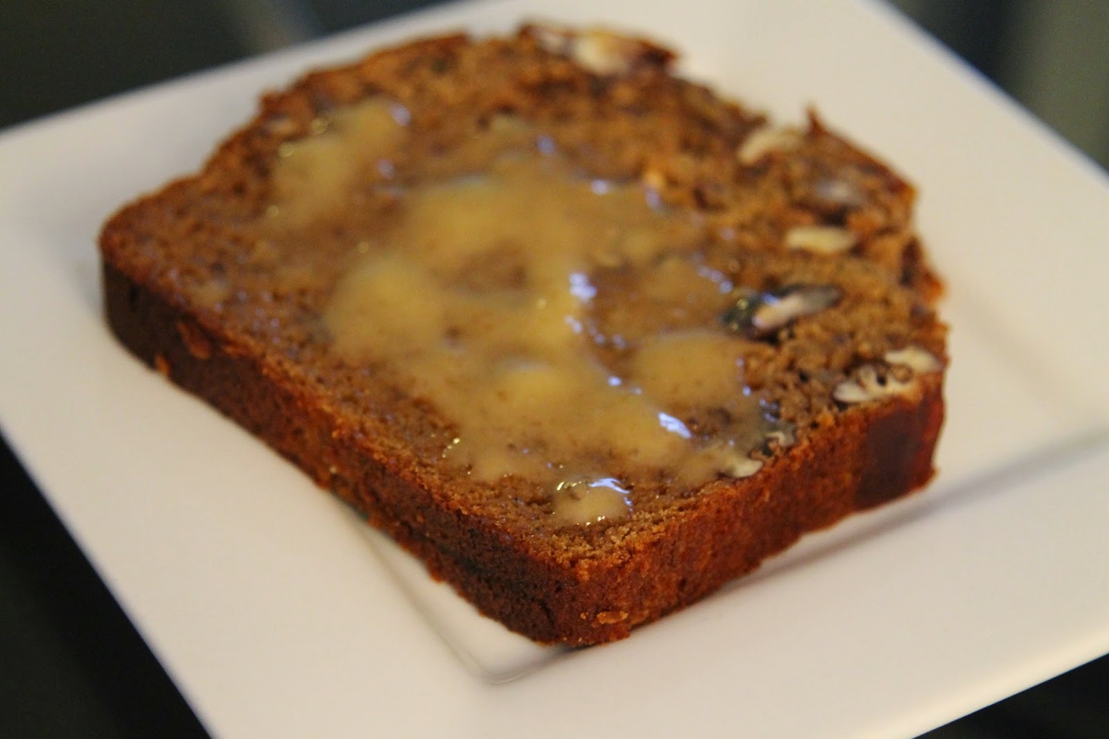 epicurean evolution Grilled Banana Bread with Tahini and