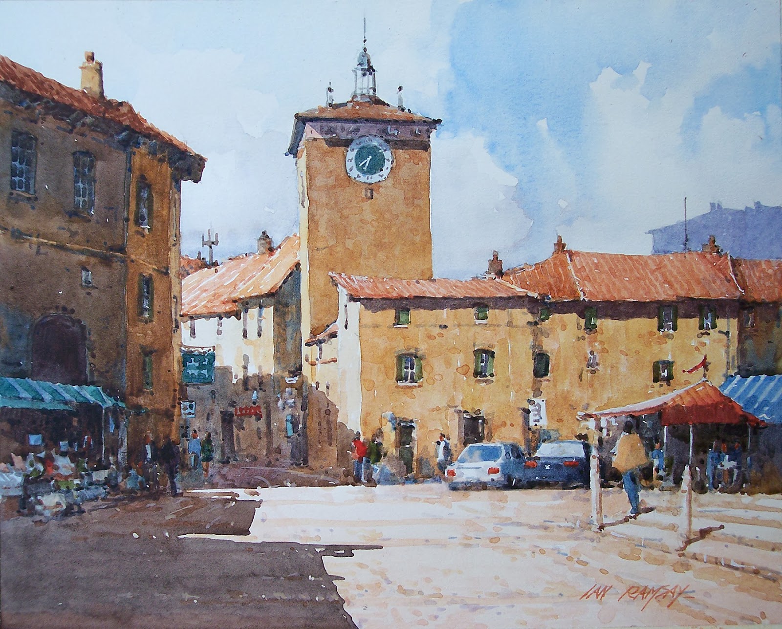 Ian Ramsay Watercolors: October 2013