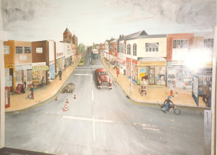 Wall Painting (Looking down Bloxwich High St.)