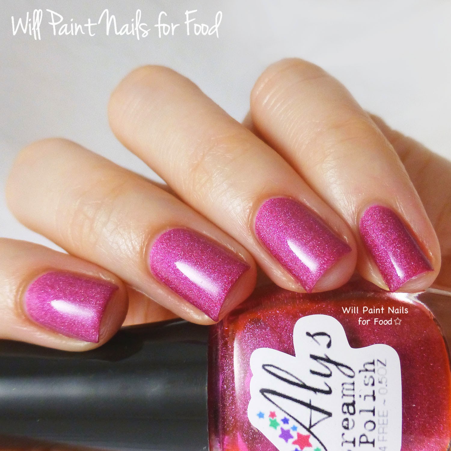 Will Paint Nails for Food Aly's Dream Polish Swatches and Review