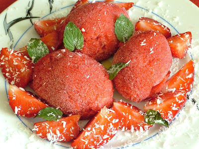 Sorbet truskawkowy